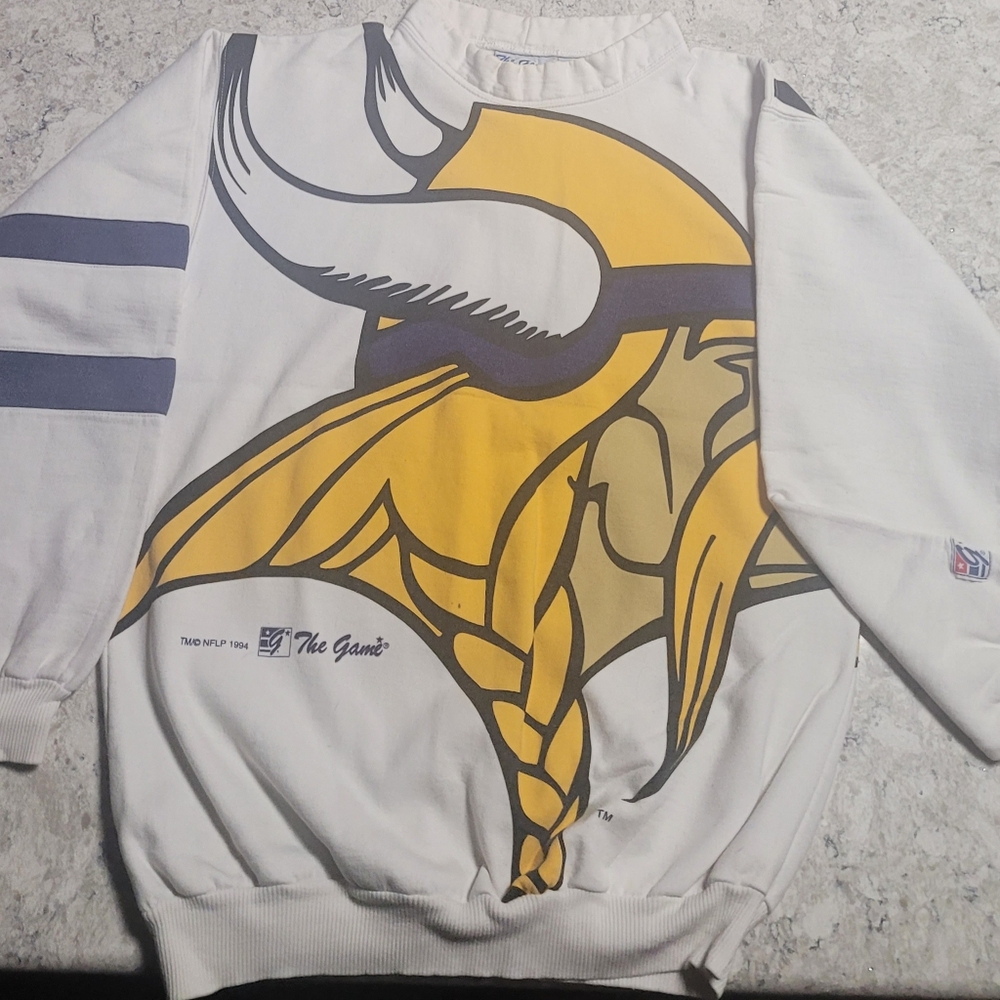 The Game Men's  VIKINGS Sweatshirt 1994